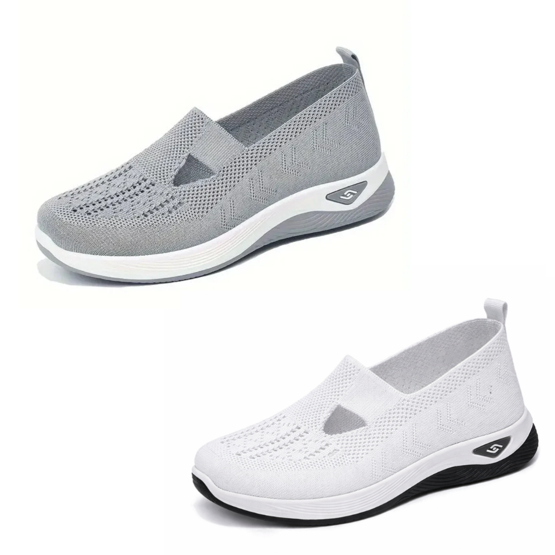 kit com 2 Tênis Ortopédicos Confort Plus Calce Fácil  (COMPRE 1 LEVE 2) + Palmilha Grátis