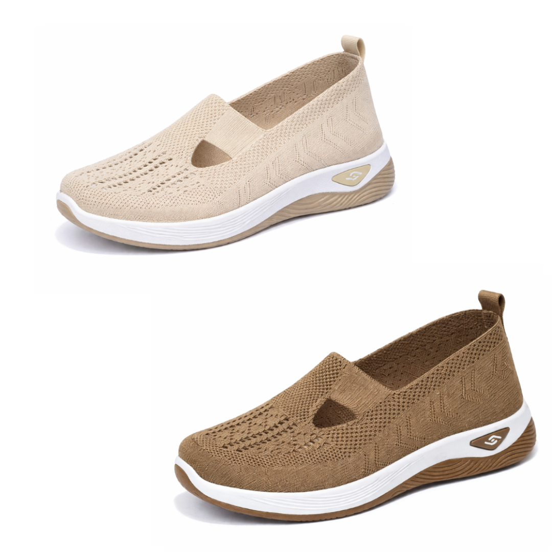 kit com 2 Tênis Ortopédicos Confort Plus Calce Fácil  (COMPRE 1 LEVE 2) + Palmilha Grátis