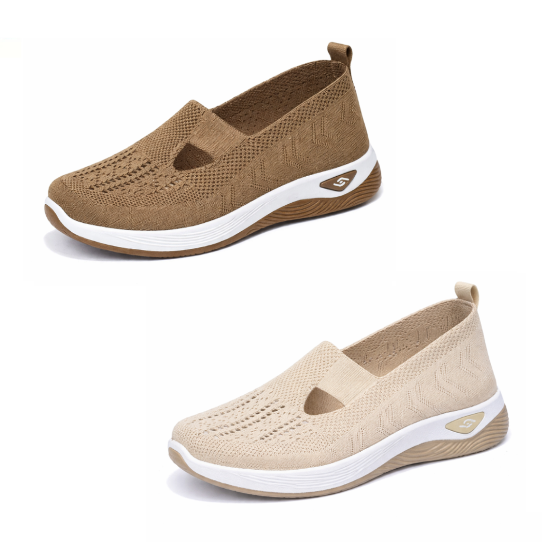 kit com 2 Tênis Ortopédicos Confort Plus Calce Fácil  (COMPRE 1 LEVE 2) + Palmilha Grátis