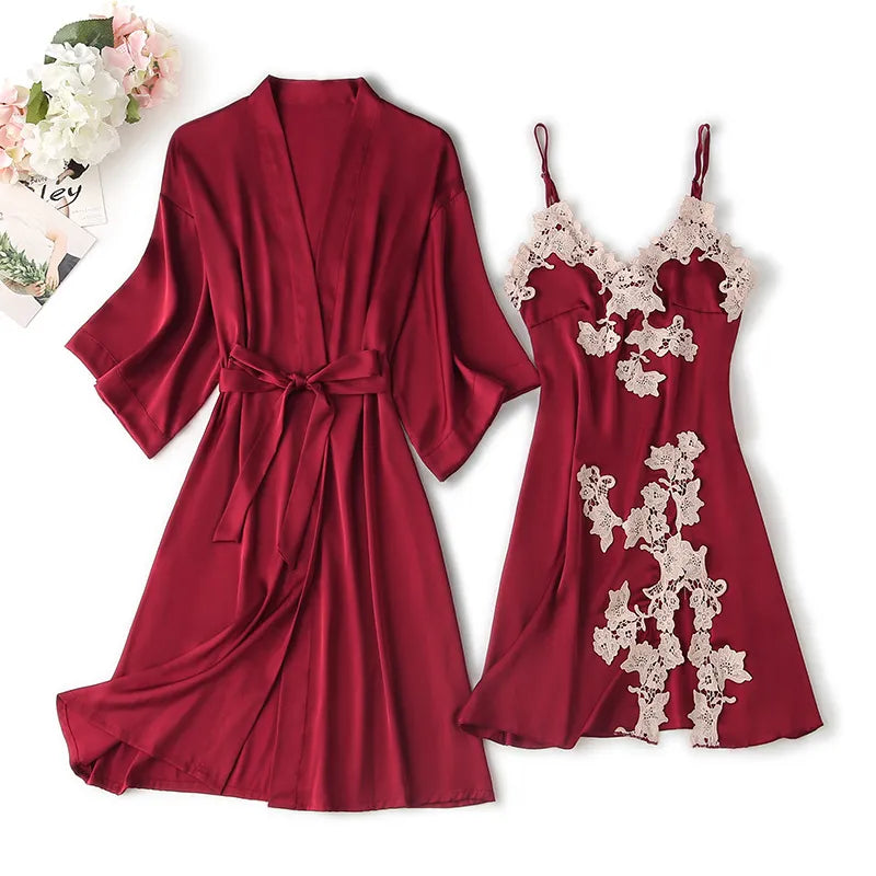 Camisola com robe - Delux