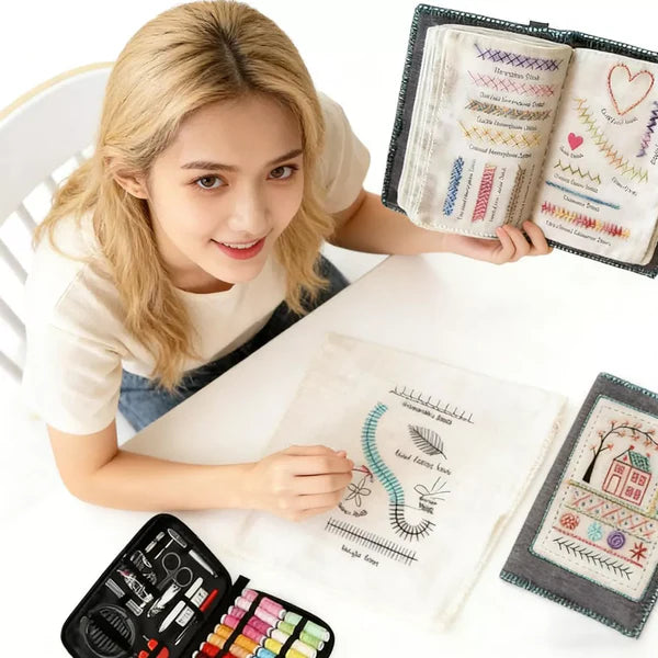 BordArte – Livro de Bordado em Tecido Que Ensina 86 Pontos e Transforma Suas Horas Livres em Peças Artesanais que Parecem de Ateliê Profissional